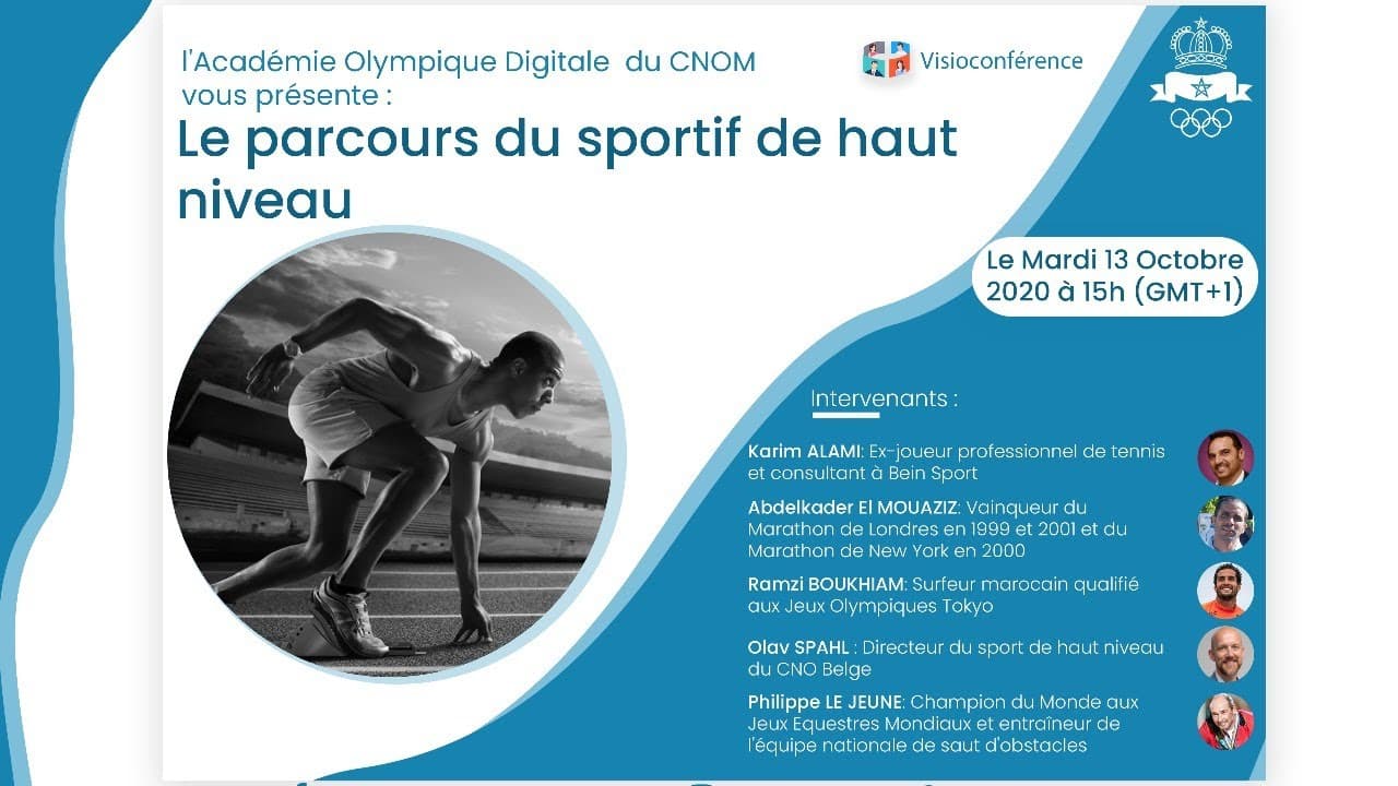 Visioconférence : Le parcours du sportif de Haut Niveau
